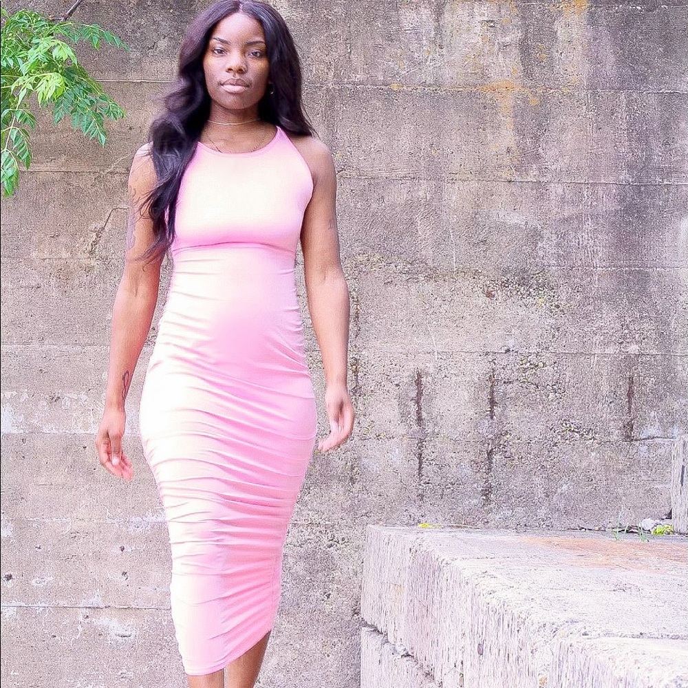 Pink Maxi Dress